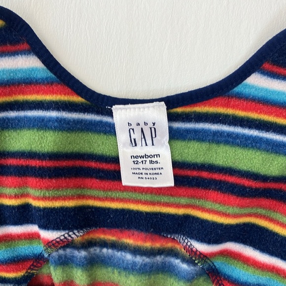 BABY GAP Fleece Romper & Hooded Jacket - Picture 6 of 9